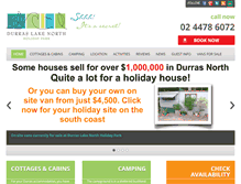 Tablet Screenshot of durrasnorthpark.com.au